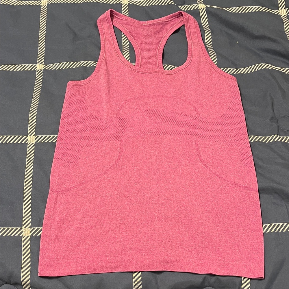Vintage Lululemon Athletica Heathered Purple Racerback Tank
